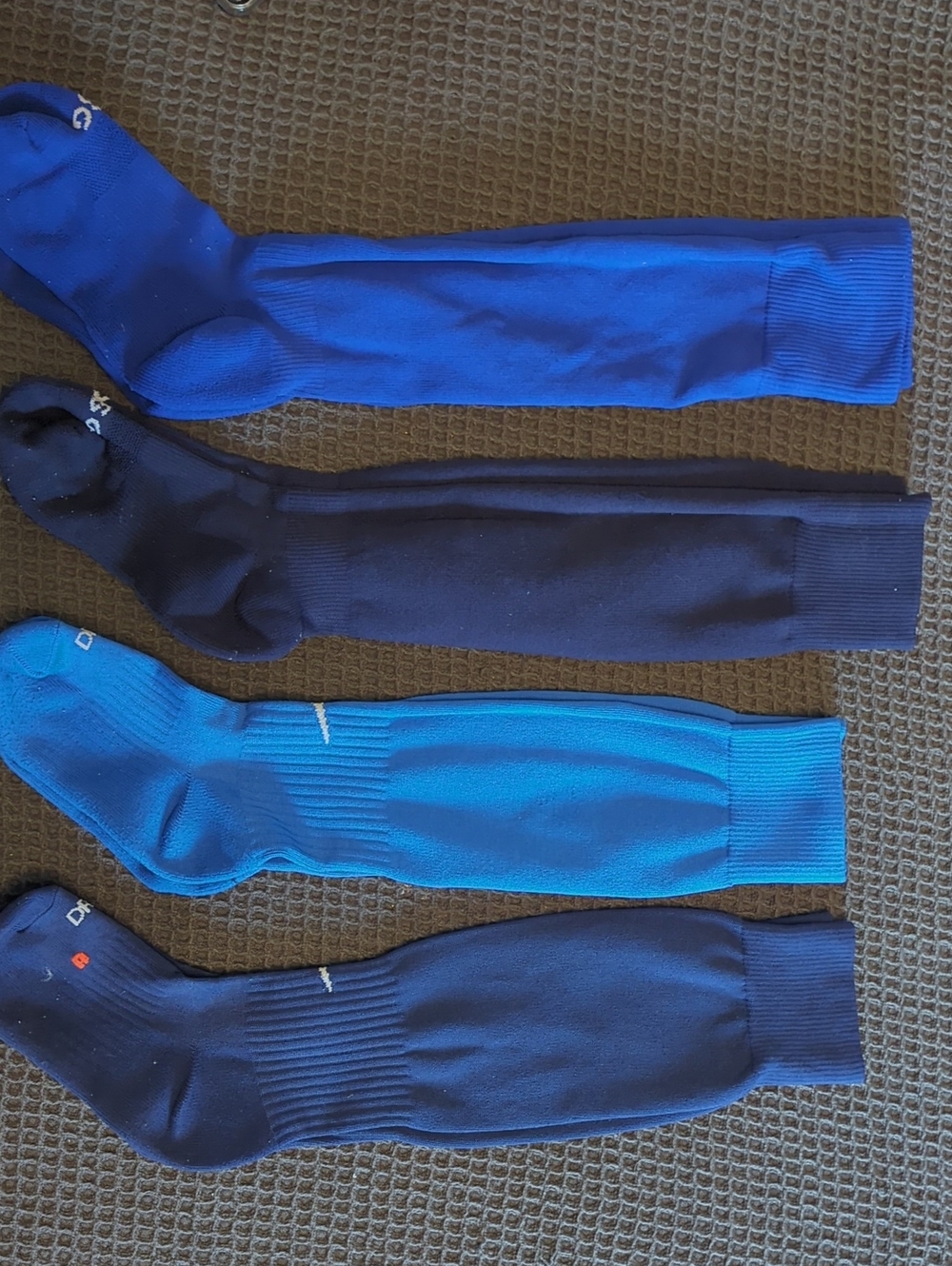 Kids Blue Soccer Sock Bundle